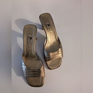 Vintage Browns Couture Golden heels